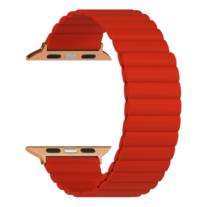 Ремешок для Apple Watch mutural watch band 42/44/45 мм Red, красный