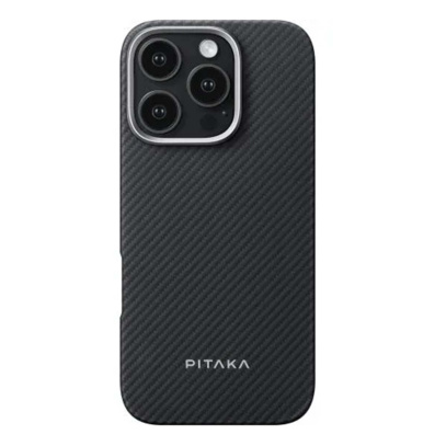 Чехол для iPhone 16 Pro Max Pitaka Ultra-Slim Case (KI1601NOP), черный