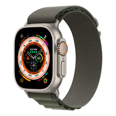 Ремешок Spigen DuraPro Flex Alpine Loop для Apple Watch Ultra 42/44/45/49 мм Зеленый