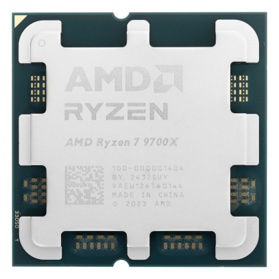 Процессор AMD Ryzen 7 9700X, 3.80 ГГц (Turbo 5.50 ГГц), AM5, OEM (100-000001404)