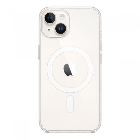 Чехол Clear Case MagSafe для iPhone 14 Прозрачный Чехол Clear Case MagSafe для iPhone 14 Прозрачный