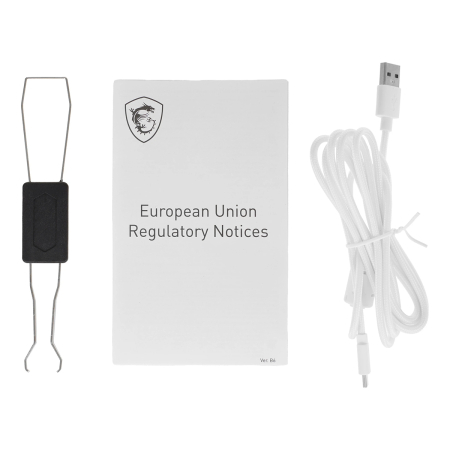 Клавиатура MSI Forge GK600 (S11-43RUP01-HH9) Белый/синий