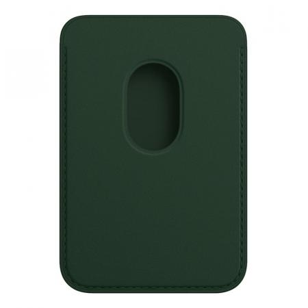 Чехол-бумажник Apple MagSafe для iPhone Pine Green, сосновый зеленый