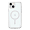 Чехол для iPhone 15 с MagSafe UNIQ Coehl Glace (IP6.1(2023)-GLCMSPSIL) Серебристый