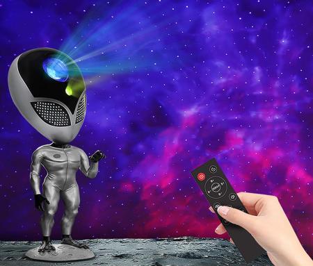 Проектор звездного неба Aliensun Star Серебристый