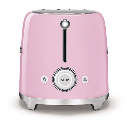 Тостер на 4 ломтика SMEG 50s style (TSF02PKEU) Розовый
