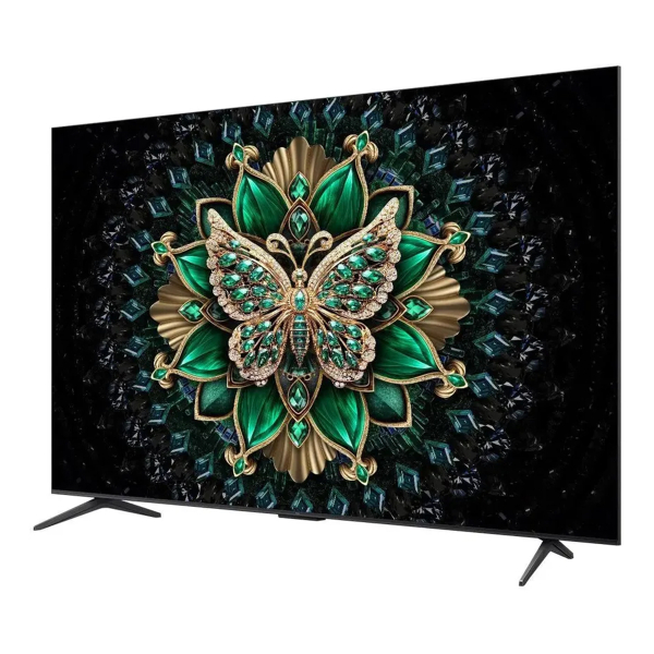 Телевизор TCL 55" 4K UHD, 144 Гц, QLED (55C6K) Чёрный