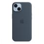 Чехол Silicone Case MagSafe для Apple iPhone 14 Синий Чехол Silicone Case MagSafe для Apple iPhone 14 Синий