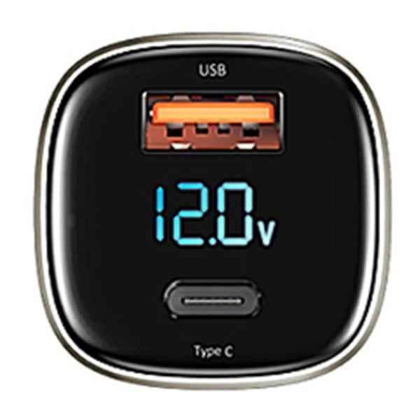 Автомобильное зарядное устройство WiWU Car Charger (PC500) Серый