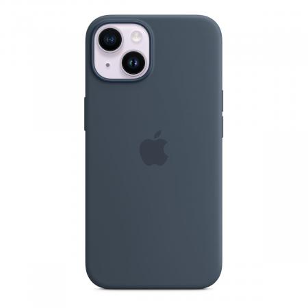 Чехол Silicone Case MagSafe для Apple iPhone 14 Синий Чехол Silicone Case MagSafe для Apple iPhone 14 Синий