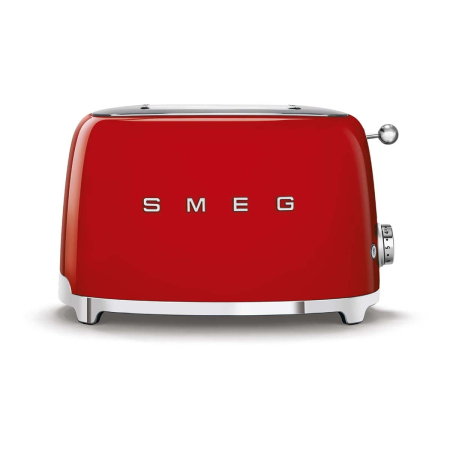 Тостер на 2 ломтика SMEG 50s style (TSF01RDEU) Красный