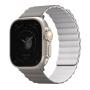 Ремешок UNIQ для Apple Watch 49/45/44/42 мм Revix reversible Magnetic (49MM-REVAGRYDWHT) Белый/Серый Ремешок UNIQ для Apple Watch 49/45/44/42 мм Revix reversible Magnetic (49MM-REVAGRYDWHT) Белый/Серый