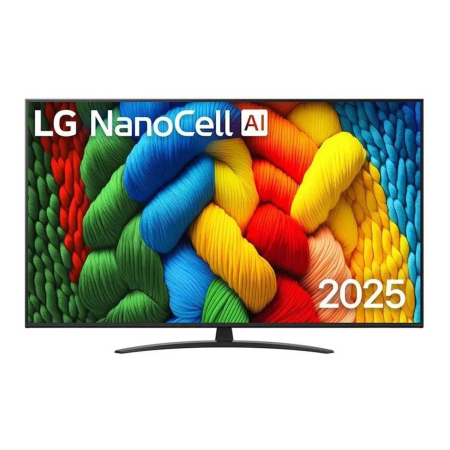 Телевизор LG 50" 4K UHD, 60 Гц NanoCell (50NANO81A6A.ARUG) Black, чёрный