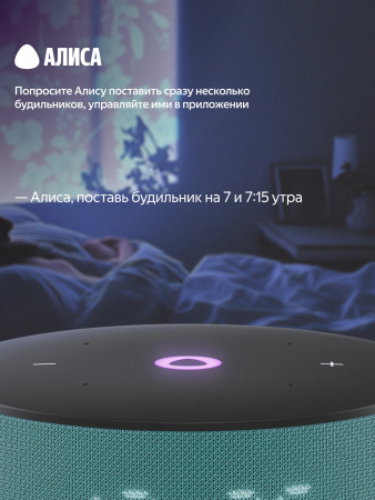Умная колонка Яндекс.Станция Мини 3 (Алиса) Мятный