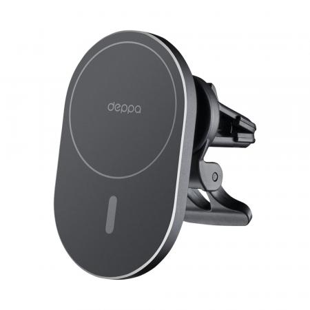 Автомобильный держатель Deppa Mage Safe Flat 1 (55203) Черный