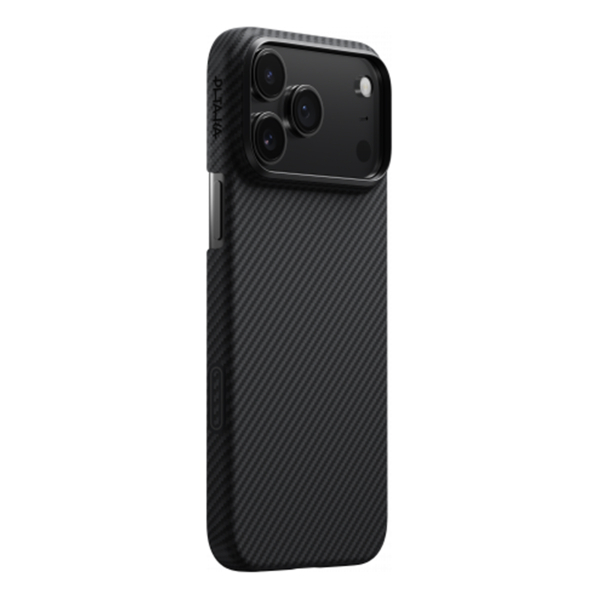 Чехол для iPhone 17 Pro Pitaka Ultra-Slim Case (KI1701BP) Black, чёрный