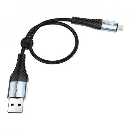 USB кабель hoco. Fast Charging Data Cable for Micro USB (X38) Черный