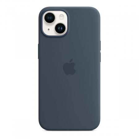 Чехол Silicone Case MagSafe для Apple iPhone 14 Синий Чехол Silicone Case MagSafe для Apple iPhone 14 Синий