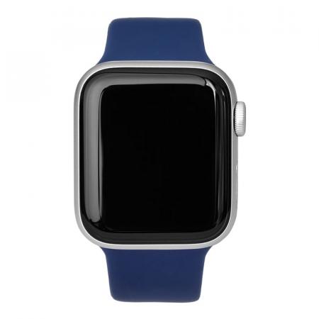 Силиконовый ремешок для Apple Watch 42/44/45 мм Темно-синий Силиконовый ремешок для Apple Watch 42/44/45 мм Темно-синий