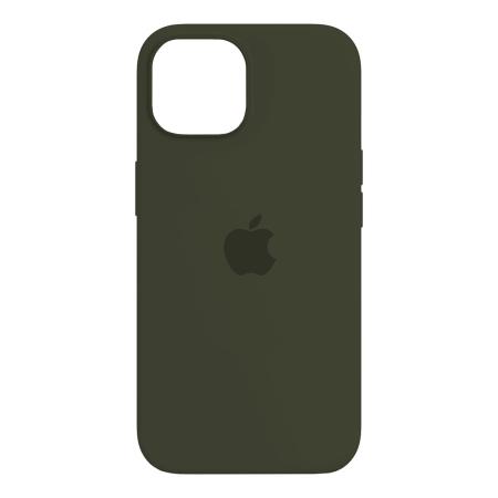 Чехол Silicone Case для Apple iPhone 15 с MagSafe Clay, серый Чехол Silicone Case для Apple iPhone 15 с MagSafe Clay, серый