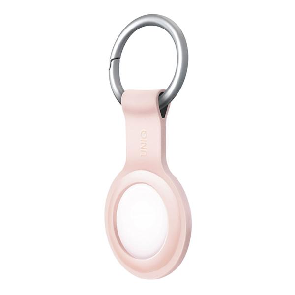 Чехол для Apple AirTag UNIQ Lino Liquid silicone (AIRTAG-LINOPNK) Розовый