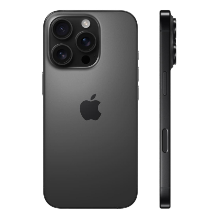 Apple iPhone 16 Pro 128Gb eSIM Black Titanium, титановый чёрный