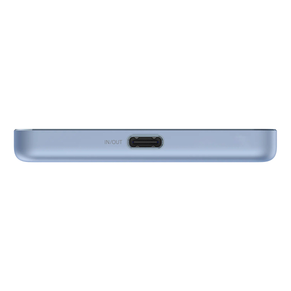 Внешний аккумулятор Xiaomi Super Slim Magnetic Power Bank 5000 Blue, Синий