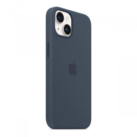 Чехол Silicone Case MagSafe для Apple iPhone 14 Синий Чехол Silicone Case MagSafe для Apple iPhone 14 Синий