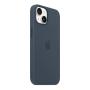 Чехол Silicone Case MagSafe для Apple iPhone 14 Синий Чехол Silicone Case MagSafe для Apple iPhone 14 Синий