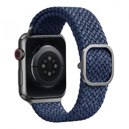 Ремешок UNIQ для Apple Watch 38/40/41 мм ASPEN Strap Braided (40MM-ASPOBLU) Синий Ремешок UNIQ для Apple Watch 38/40/41 мм ASPEN Strap Braided (40MM-ASPOBLU) Синий