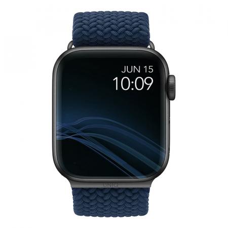 Ремешок UNIQ для Apple Watch 38/40/41 мм ASPEN Strap Braided (40MM-ASPOBLU) Синий Ремешок UNIQ для Apple Watch 38/40/41 мм ASPEN Strap Braided (40MM-ASPOBLU) Синий