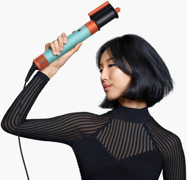 Стайлер Dyson AirWrap Complete Long HS08 (CN/HK) Straight+Wavy, Ceramic Patina/Topaz, бирюзовый/оранжевый