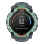 Часы Garmin INSTINCT 3 AMOLED 50мм Neo Tropic, зеленый с серым ремешком