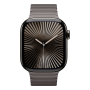 Apple Watch Series 10, 42 мм корпус из титана цвета «Slate», ремешок Link Bracelet цвета «Slate» Apple Watch Series 10, 42 мм корпус из титана цвета «Slate», ремешок Link Bracelet цвета «Slate»