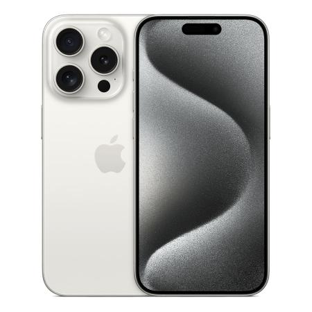 Apple iPhone 15 Pro 128Gb White Titanium, белый титан