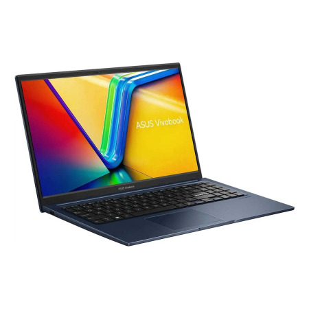 Ноутбук 15.6" ASUS Vivobook 15 (X1504ZA-BQ1143) Intel Core i3 1215U, 8Gb DDR4, SSD 512Gb, Intel UHD Graphics, IPS, DOS Blue