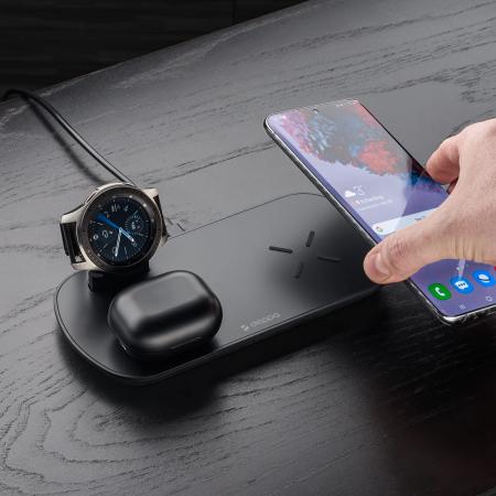 Зарядная станция Deppa 3в1 17,5W (24011) Black, черный Зарядная станция Deppa 3в1 17,5W (24011) Black, черный