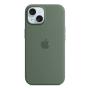 Чехол для Apple iPhone 15 Silicone Case с MagSafe Cypress, зеленый Чехол для Apple iPhone 15 Silicone Case с MagSafe Cypress, зеленый