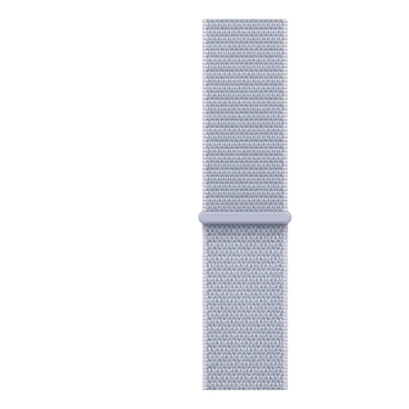 Apple Watch SE (2024), 44 мм корпус из алюминия цвета «Silver», ремешок Sport Loop цвета «Blue Cloud» Apple Watch SE (2024), 44 мм корпус из алюминия цвета «Silver», ремешок Sport Loop цвета «Blue Cloud»