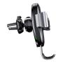 Автомобильный держатель с функцией беспроводной зарядки Baseus Gravity Wireless Charger Car Mount (WXYL-0S) Черный