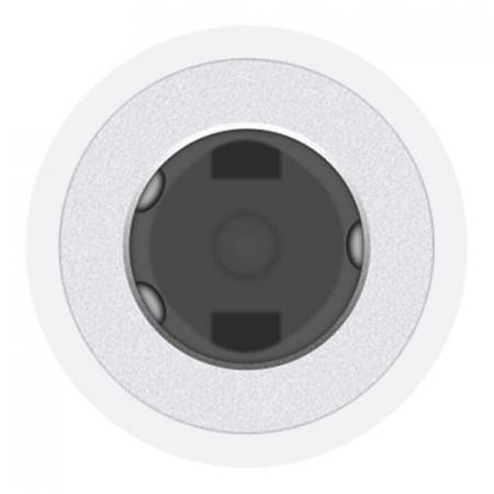 Переходник Apple Lightning - mini jack 3.5 Белый